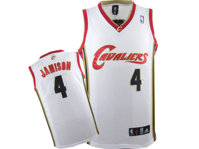 Fast Shipping NBA Cleveland Cavaliers 4 Antawn Jamison Swingman Home Adidas Jersey